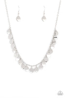 Dainty DISCovery - Silver Necklace Paparazzi