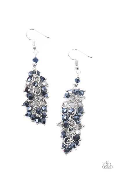 Celestial Chandeliers - Blue Earrings Paparazzi