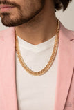 Urban Uppercut - Gold Necklace Paparazzi