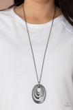Renegade Ripples - Black Necklace Paparazzi