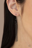 Renegade Ripples - Black Necklace Paparazzi