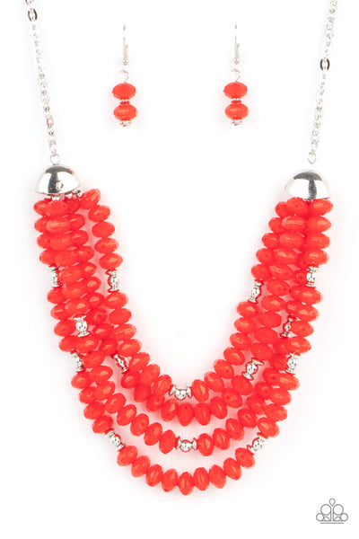 Best POSH-ible Taste - Red Necklace Paparazzi