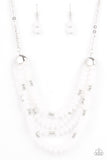 Best POSH-ible Taste - White Necklace Paparazzi