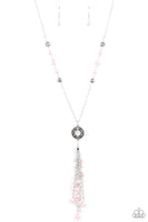 Tasseled Treasure - Pink Necklace Paparazzi