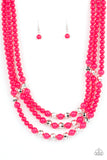 STAYCATION All I Ever Wanted - Pink Necklace Paparazzi