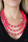 STAYCATION All I Ever Wanted - Pink Necklace Paparazzi