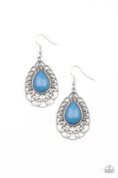 Dream STAYCATION - Blue Earrings Paparazzi