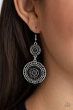 Bohemian Bedazzle - Purple Earrings Paparazzi