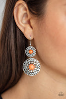 Sunny Sahara - Orange Earrings Paparazzi