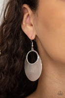 Fan Girl Glam - Silver Earrings Paparazzi