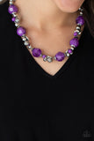 Vidi Vici VACATION - Purple Necklace Paparazzi