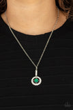 Springtime Twinkle - Green Necklace Paparazzi