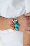 Botanical Badlands - Orange Bracelet Paparazzi