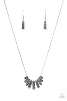 Monumental March - Silver Necklace Paparazzi