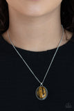 Tranquil Talisman - Brown Necklace Paparazzi