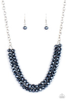 May The FIERCE Be With You - Blue Necklace Paparazzi