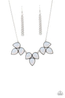 Prairie Fairytale - White Necklace Paparazzi