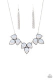 Prairie Fairytale - White Necklace Paparazzi