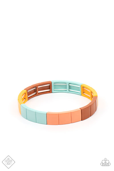 Material Movement - Multi-Colored Bracelet Paparazzi