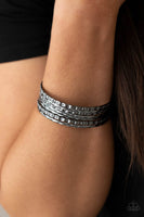 Back-To-Back Stacks - Black Bracelets Paparazzi