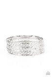 Back-To-Back Stacks - Silver Bracelets Paparazzi