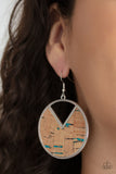 Nod to Nature - Blue Earrings Paparazzi