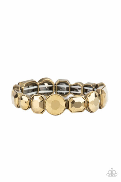 Extra Exposure - Brass Bracelet Paparazzi