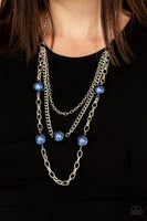 Thanks For The Compliment - Blue Necklace Paparazzi