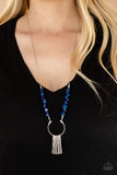 With Your ART and Soul - Blue Necklace Paparazzi