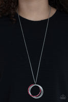 Harmonic Halos - Red Necklace Paparazzi