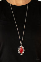 Exquisitely Enchanted - Red Necklace Paparazzi