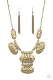 Gallery Relic - Brass Necklace Paparazzi