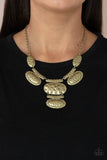 Gallery Relic - Brass Necklace Paparazzi