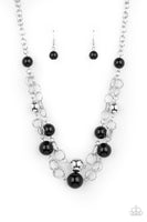 New Age Knockout - Black Necklace Paparazzi