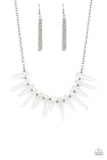 Ice Age Intensity - White Necklace Paparazzi