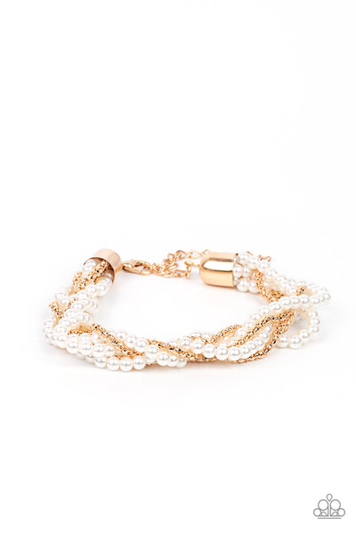 Vintage Variation - Gold Bracelet Paparazzi