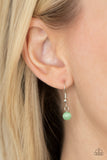 Fairy Lights - Green Necklace Paparazzi