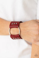 Moto Mayhem - Red Urban Bracelet