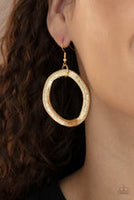 Industrial Intimidation - Gold Necklace Paparazzi