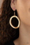 Industrial Intimidation - Gold Necklace Paparazzi