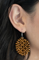 Summer Escapade - Brown Earrings Paparazzi