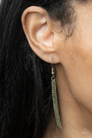 Harmonic Halos - Brass Necklace Paparazzi