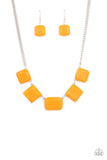 Instant Mood Booster - Orange Necklace Paparazzi
