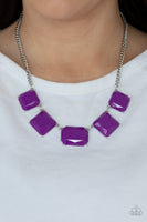 Instant Mood Booster - Purple Necklace Paparazzi