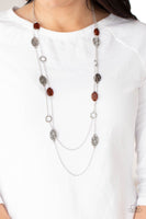 Cobble Creeks - Brown Necklace Paparazzi