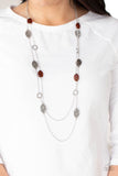 Cobble Creeks - Brown Necklace Paparazzi