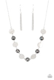 Refined Reflections - Silver Necklace Paparazzi