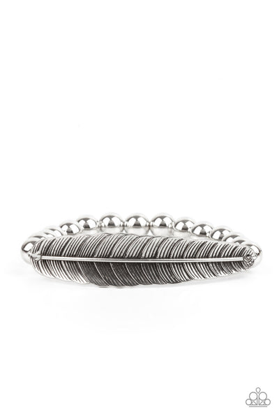 Featherlight Fashion - Silver Bracelet Paparazzi