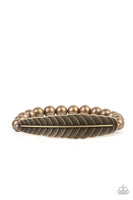 Featherlight Fashion - Brass Bracelet Paparazzi