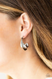 Modern Meltdown - Silver Earrings Paparazzi Incoming